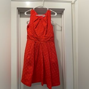 Eliza J coral dress